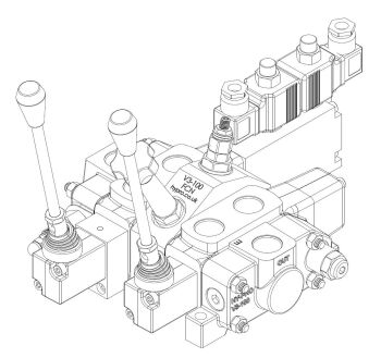 Hy-Pro V3-100 Sectional Valve
