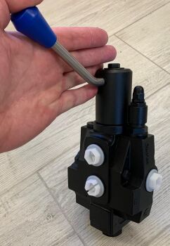 Hy-Pro Pot/Creel/Net Hauler Valve, Rotary lever, 1/2 inch