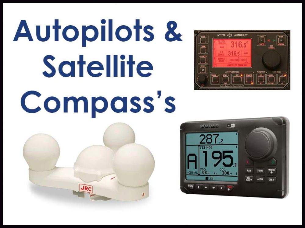 Autopilots/GPS Compass's