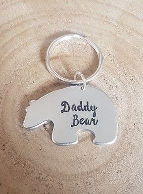 Daddy Bear Keyring