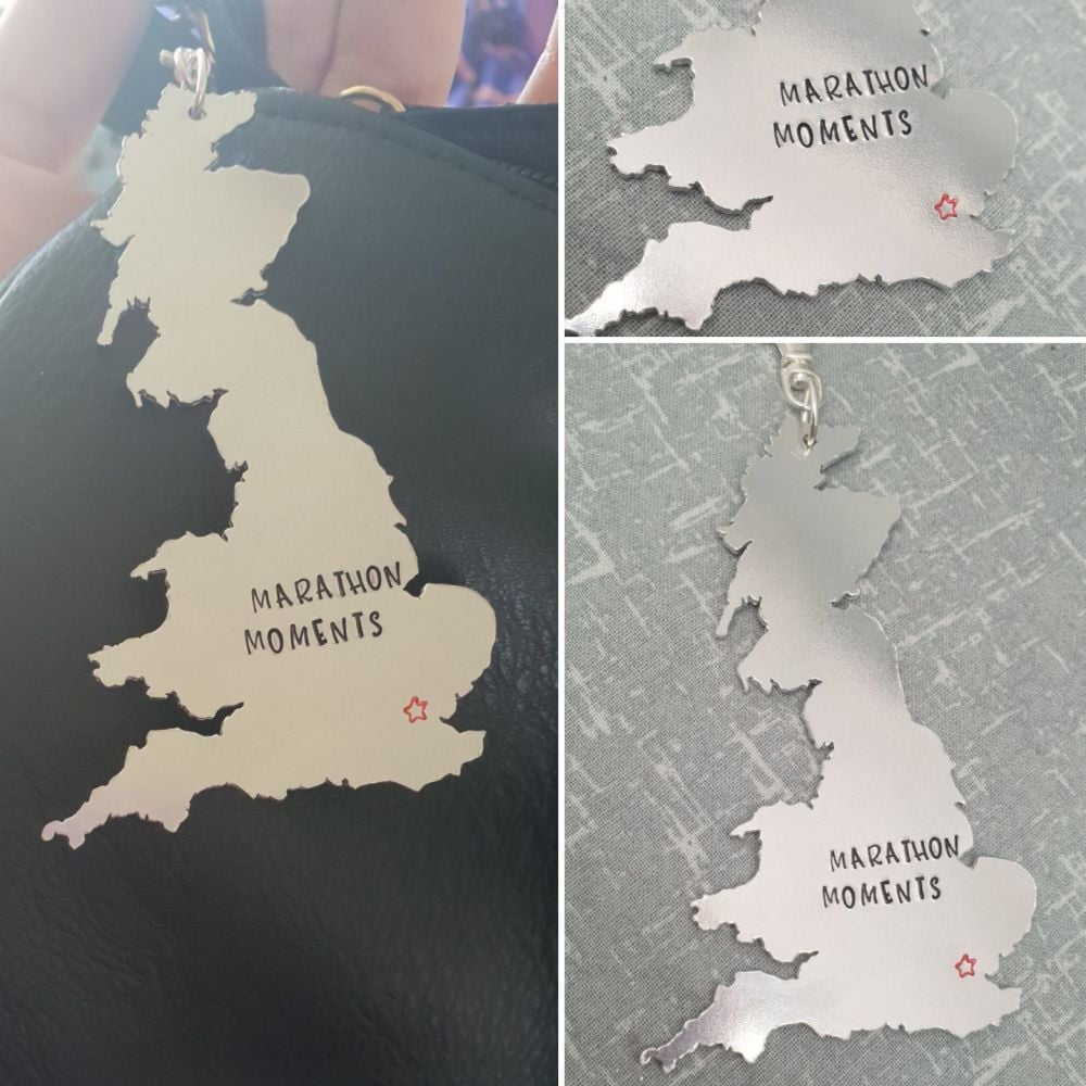 Marathon Moments - UK Keyring - You pick your marathon stars!