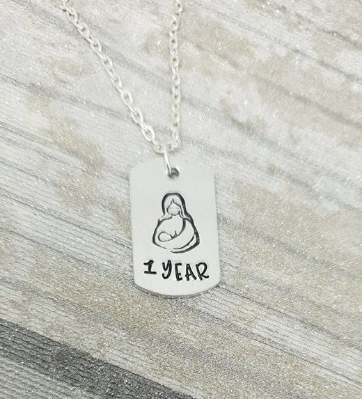 Breastfeeding Journey Necklace - Any length of time! 