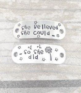 She Believed She Could.. So She Did... Trainer Tags