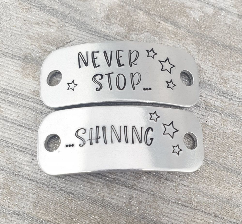Never Stop... Shining - Trainer Tags
