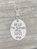 Dog Tag Clip - Help my humans are lost