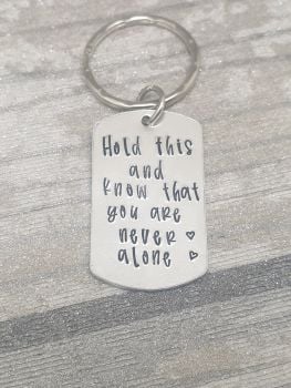 Worry Keyring - Hold this and know that you are never alone - Anxiety Helper