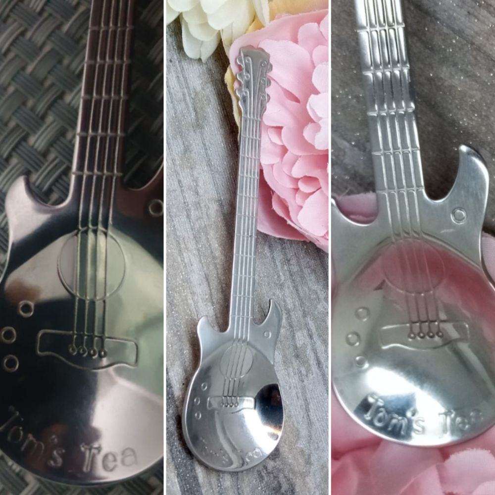 Personalised Guitar Spoon
