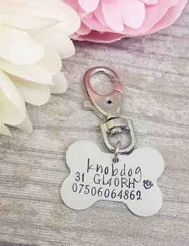 Knobdog Dogtag - With contact details