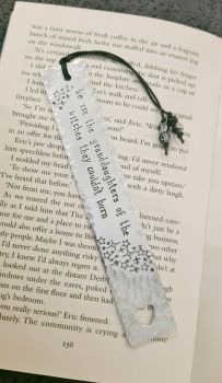 Bookmark - We are the granddaughters of the witches they couldn't burn 