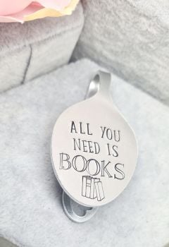Spoon Style Bookmark - All you need is Books