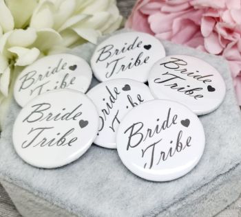 Bride Tribe - Mini Pin Badges - 32mm