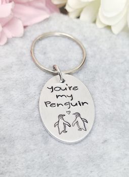 You're My Penguin Keyring