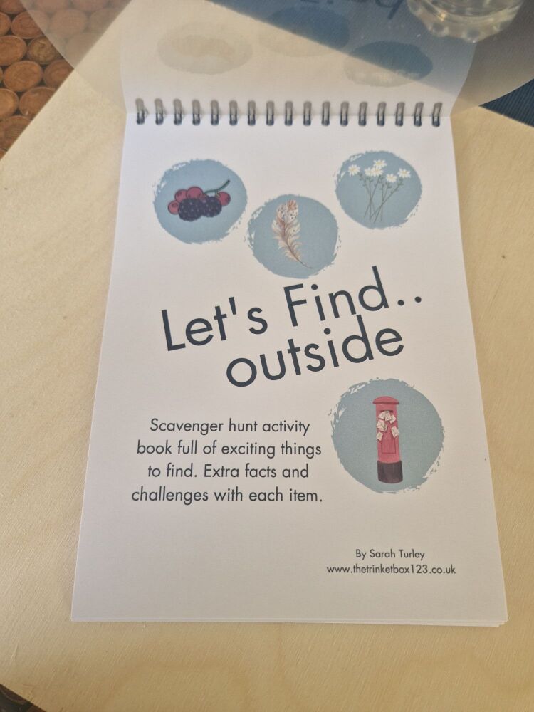 Let's Find.. Outdoor - Scavenger Hunt Book **SALE**