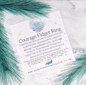 Courage Fidget Ring