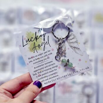 Lucky Angel Keyring *FIVER FRIDAY*