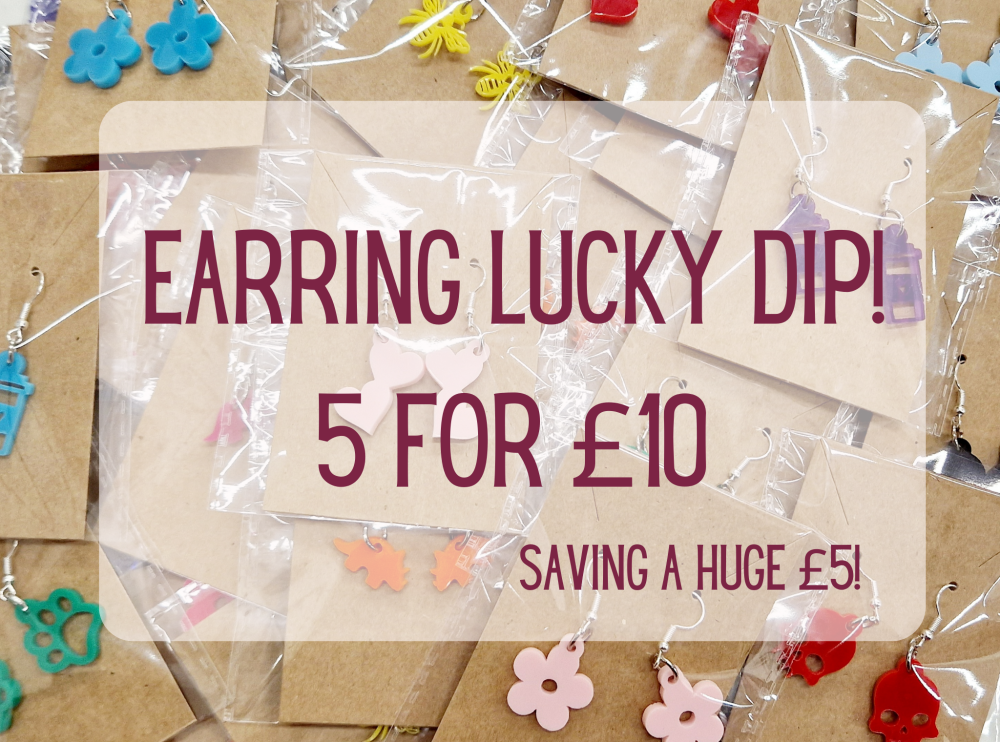 Lucky Dip Earrings - 5 for £10! *SUNDAY SPECIAL 04/02*