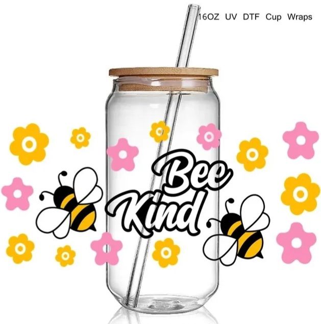 16oz Wrap - Bee Kind