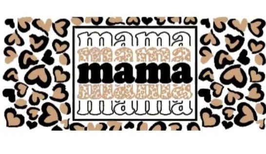 16oz Wrap - Mama, Repeated