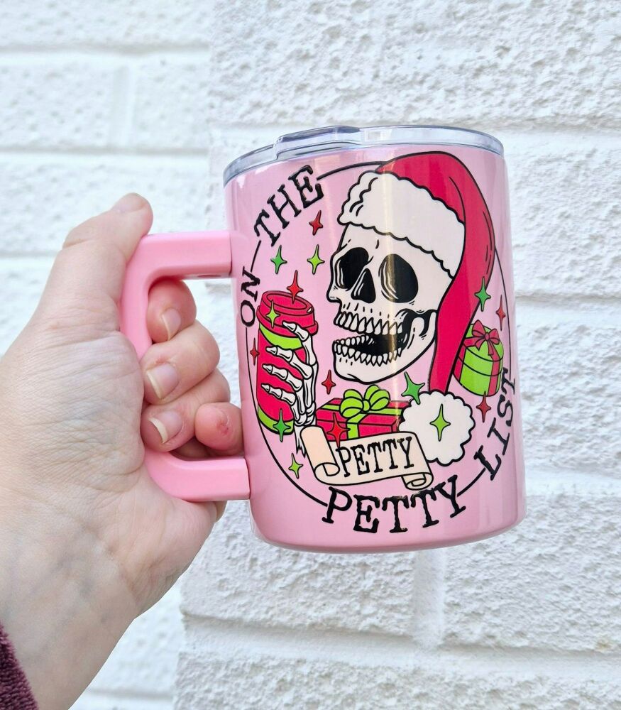 READY TO GO - Petty List - Light Pink Mug