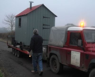 Silverwood Hut delivery