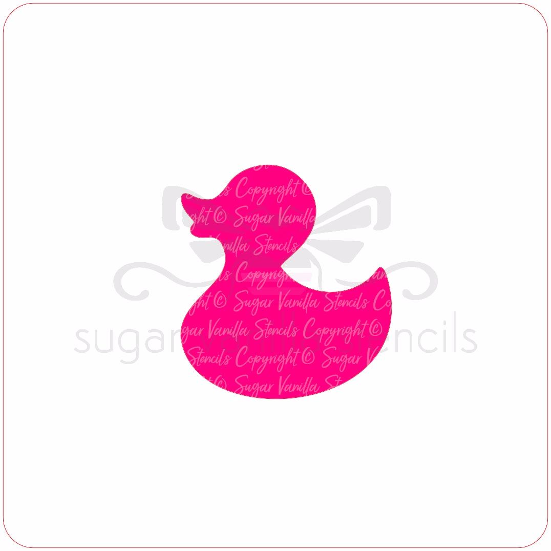 Baby Duck Cupcake Stencil