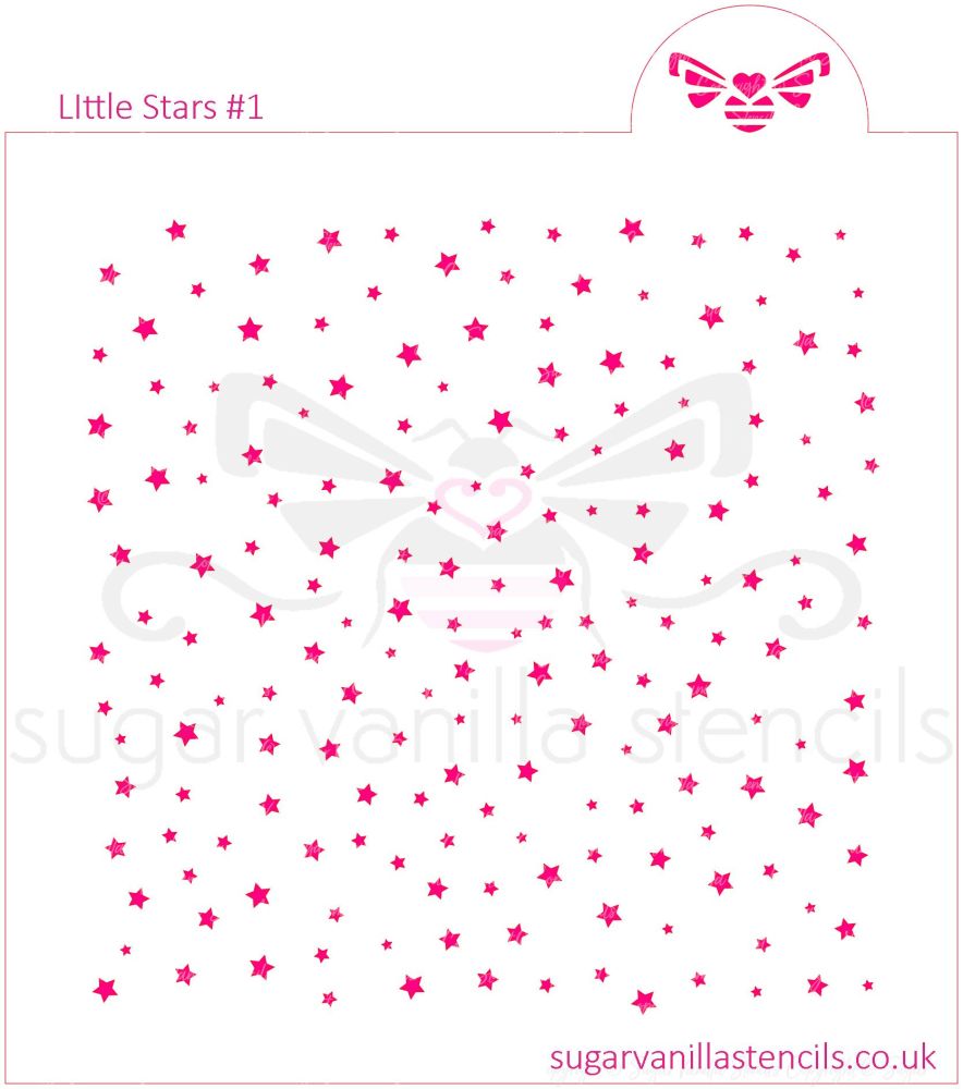 Little Stars #1 Cookie Stencil