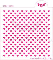 Little Hearts Cookie Stencil