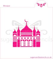 Mosque Cookie Stencil