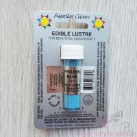 Edible Lustre Dust - FROZEN BLUE - Sugarflair