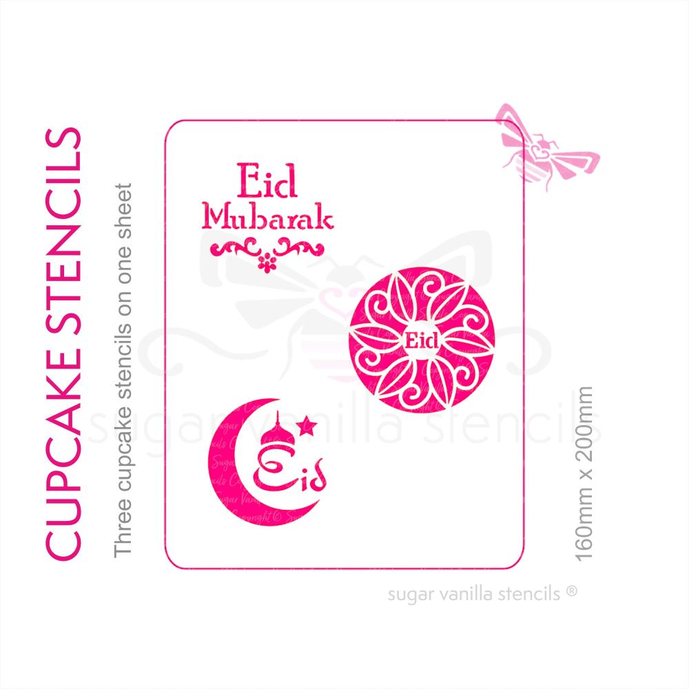 Cupcake Set - Eid Mubarak