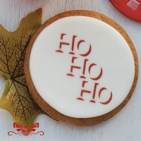 Ho Ho Ho Cookie Stencil