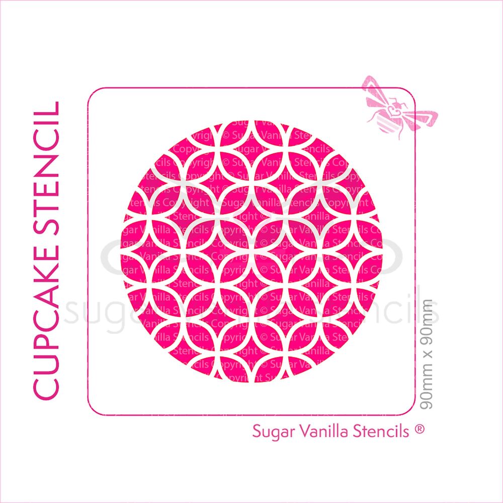 Marrakesh Cupcake Stencil