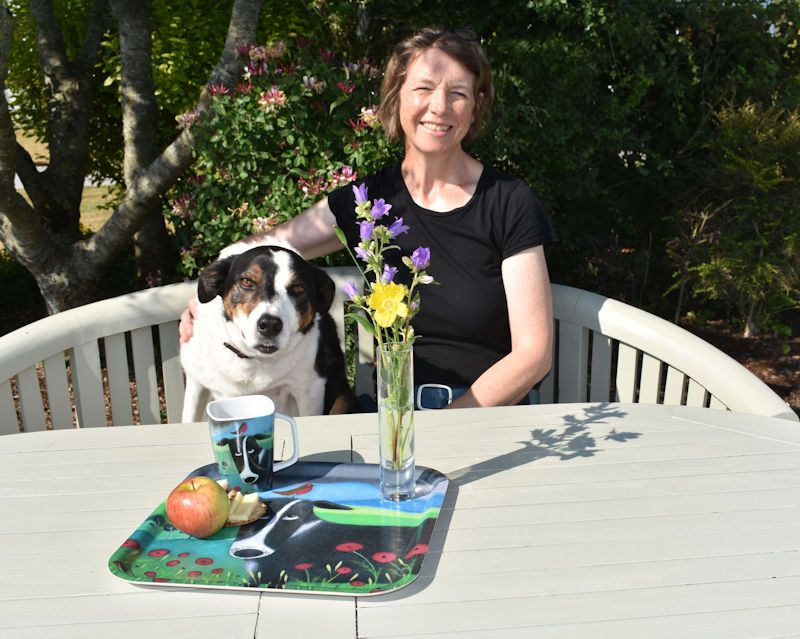 ailsa black and jack the dog
