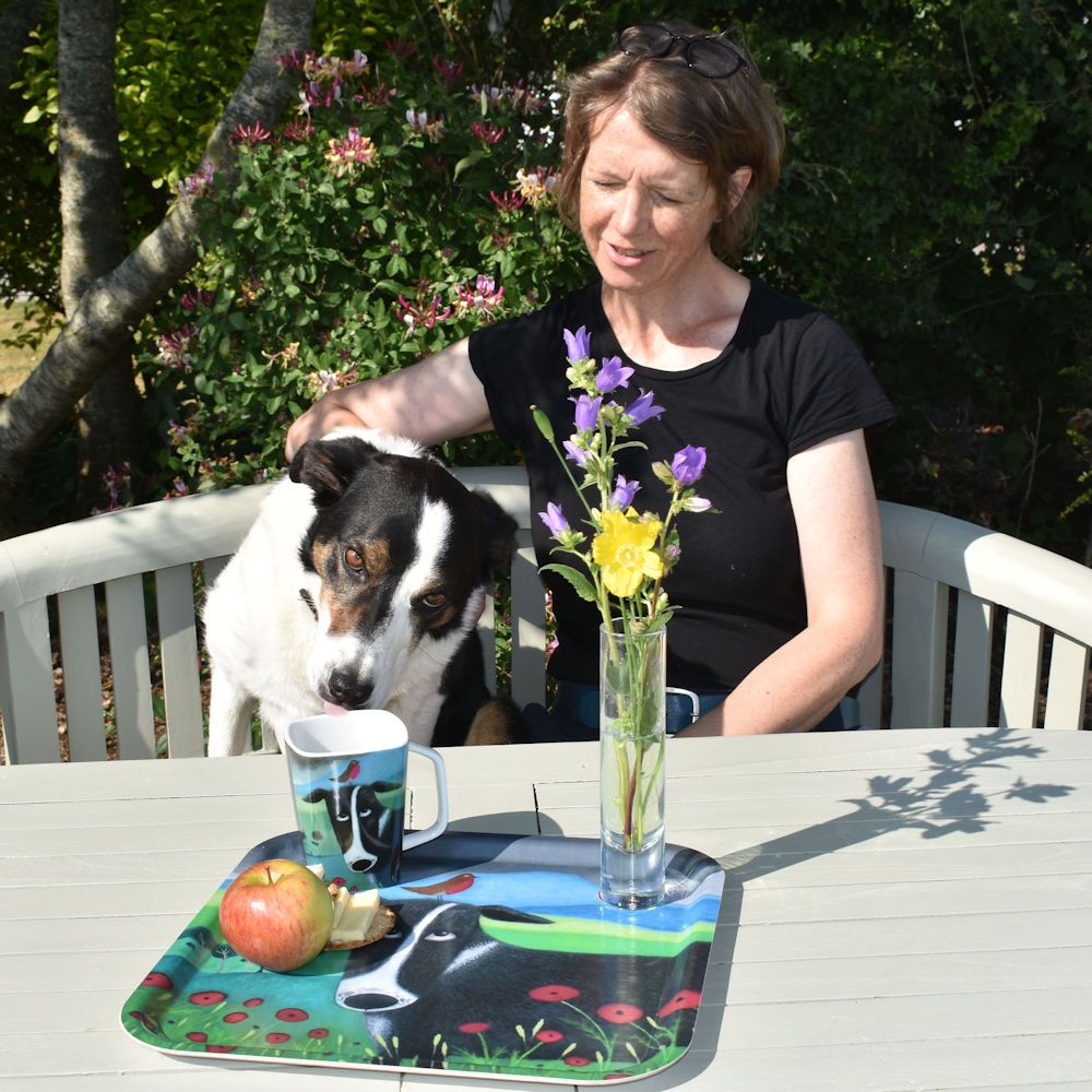 ailsa black and jack the dog
