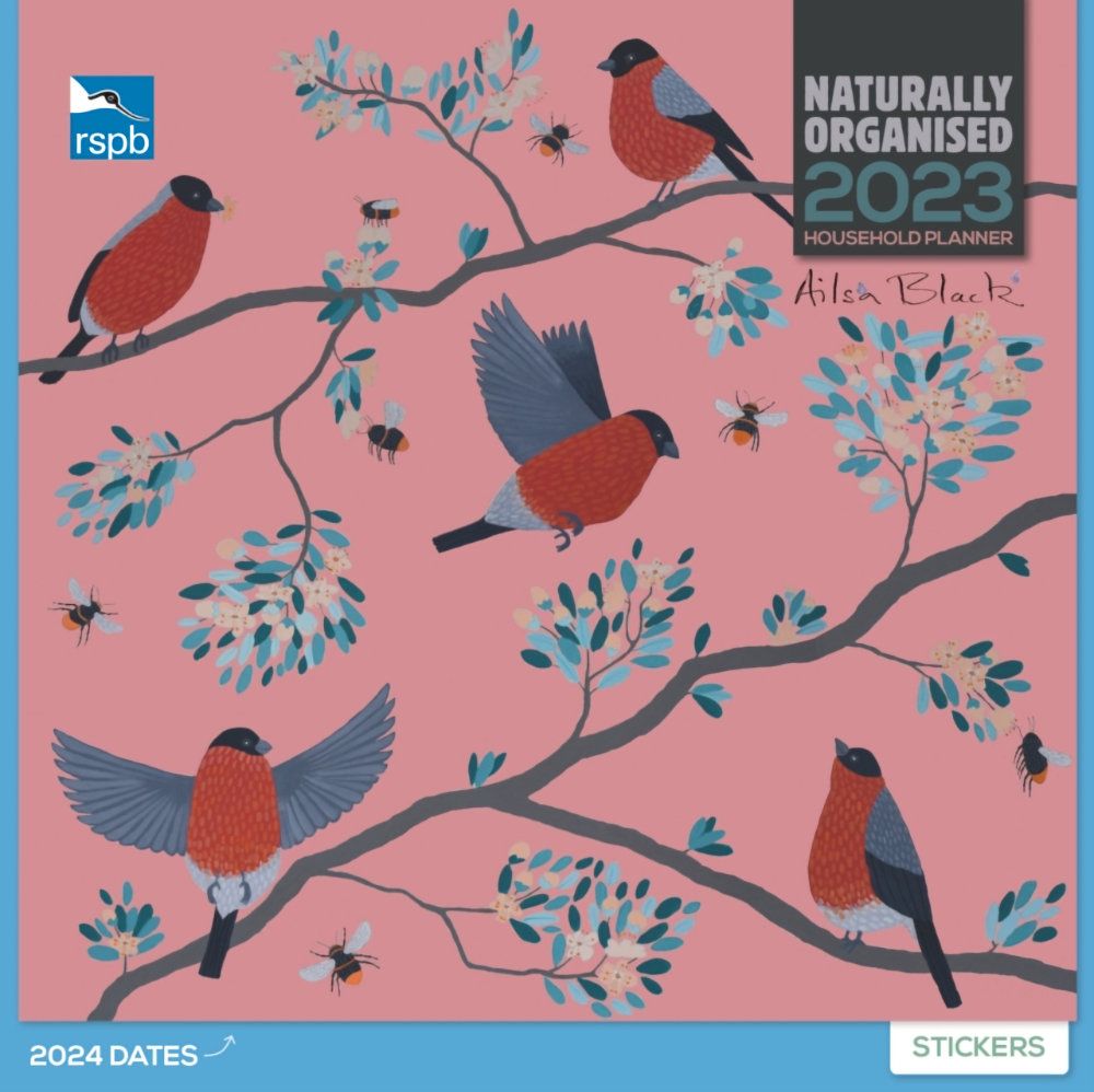 RSPB Ailsa Black 2023 Calendar Cover