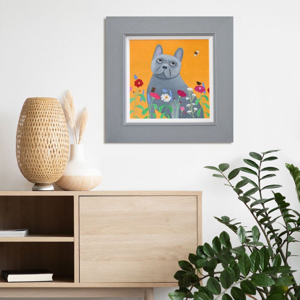 Winston - An original painting of a French Bulldog