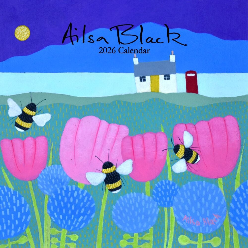 Ailsa Black 2026 Wall Calendar