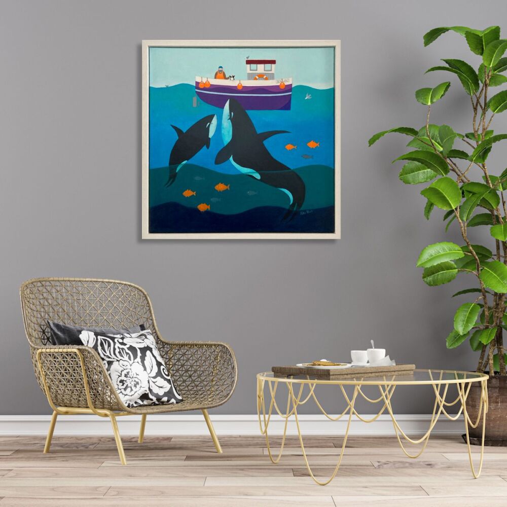 Sea Wolf Original Painting