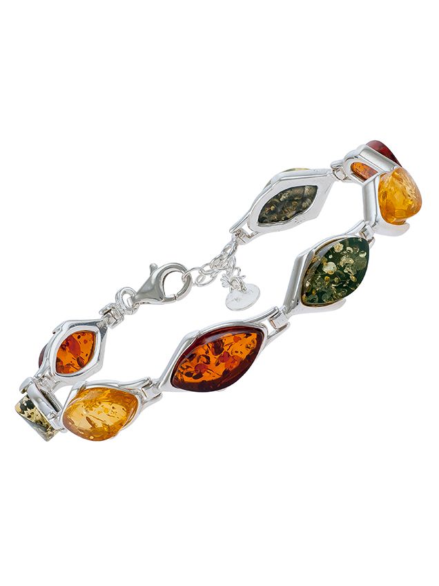 Baltic Multicolour amber bracelet