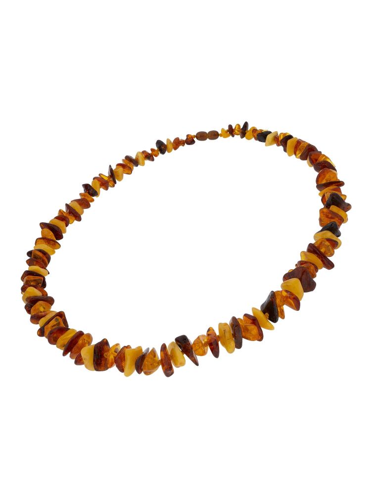 M018 - Baltic Amber Multicolour Necklace