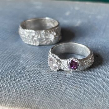 Silver Clay Textured Ring Making Class - Advanced Silver Clay Workshop