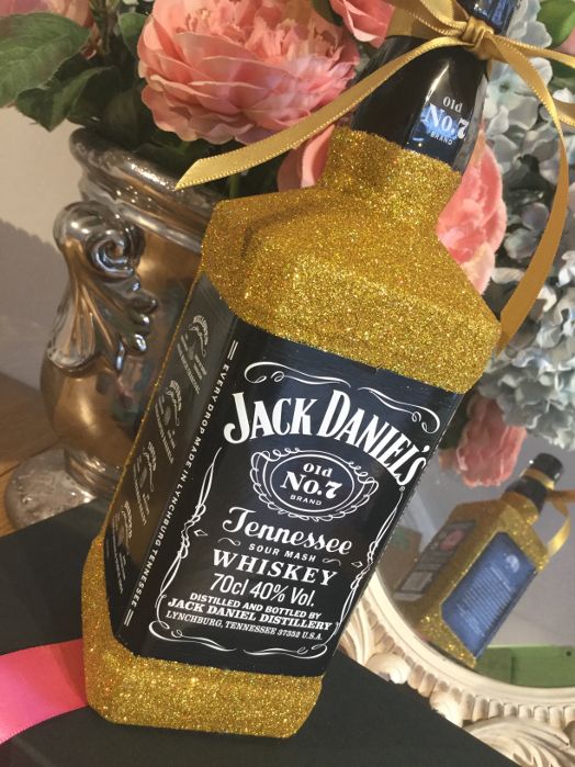 Glittered Jack Daniels