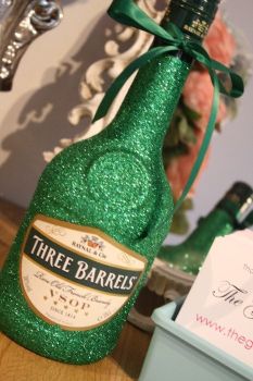 glittery drinkster barrels