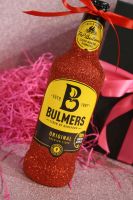 Glittery Large Bottle of Thatchers or Bulmers Cider