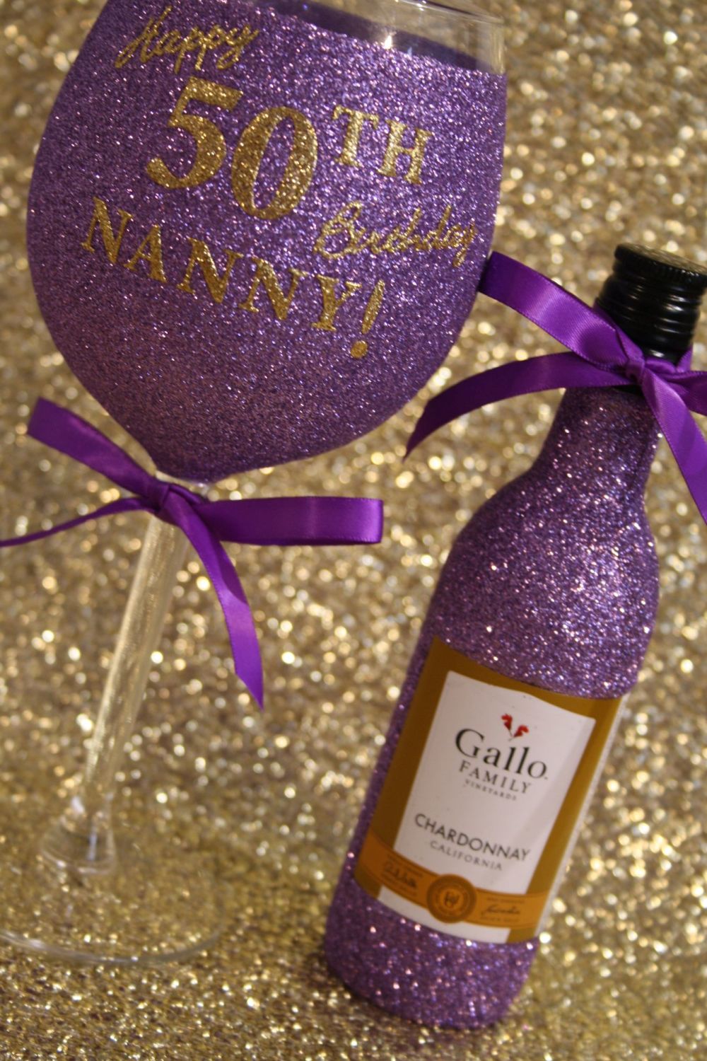 Personalised MINI Wine, Prosecco or Cava and Glass Gift Pack