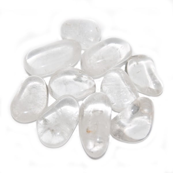 Clear Quartz tumbled stone