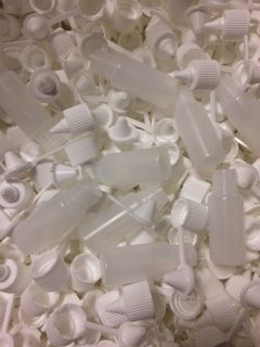 15mm White Dropper Caps x 50 (Limited Stock) - to fit our 10ml/25ml bottles
