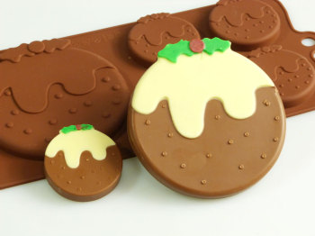 Christmas Pudding Silicone Mould