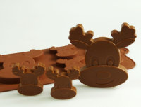 Rudolph Reindeer Silicone Mould
