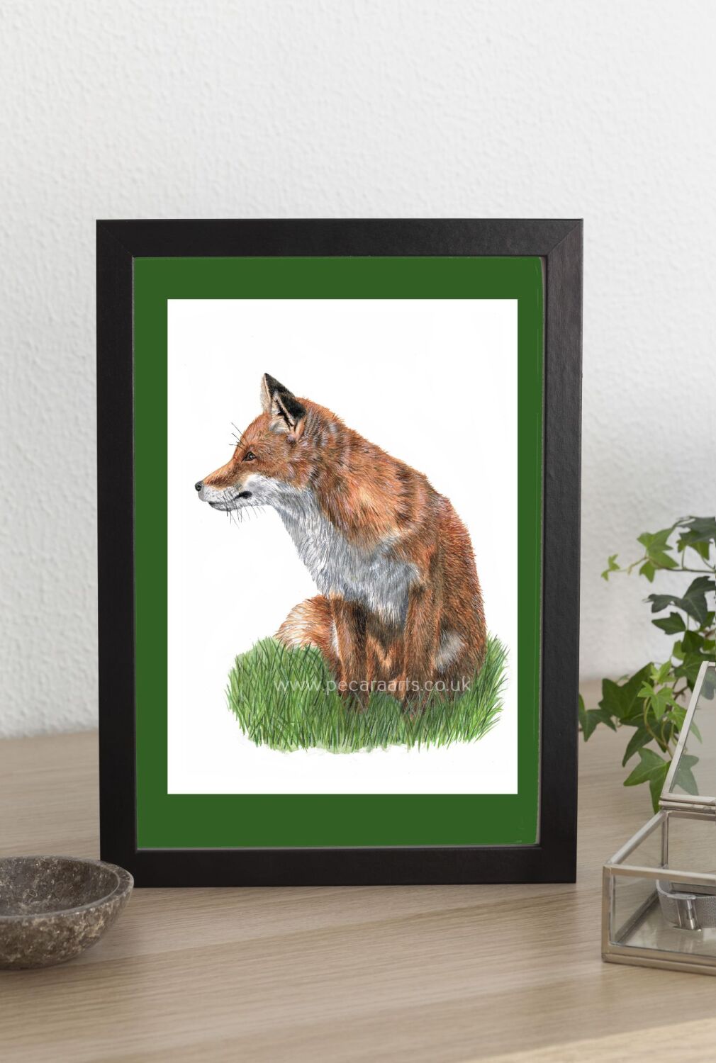 Fox Giclee Print of original watercolour